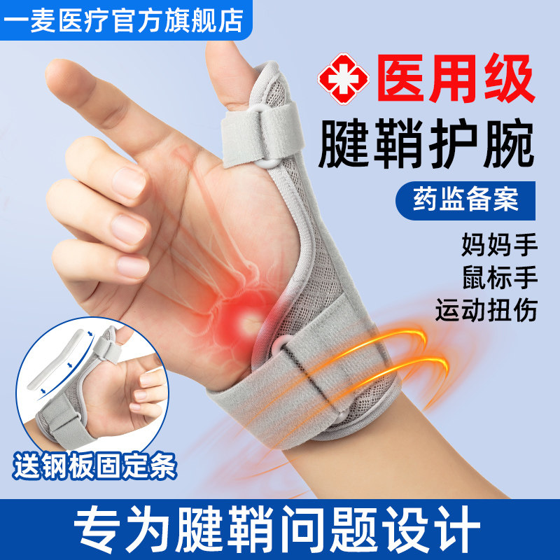 医用腱鞘炎护腕大拇指手腕扭伤固定护套贴手指固定器关节骨折夹板