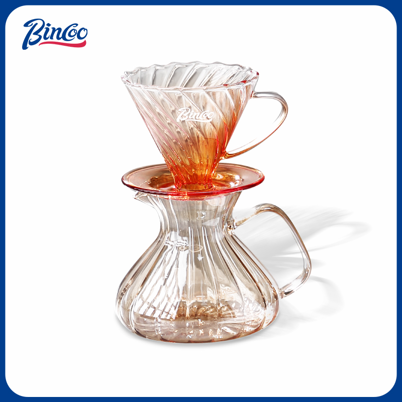 Bincoo手冲咖啡壶套装v60滤杯萃取杯分享壶手冲壶过滤器咖啡器具
