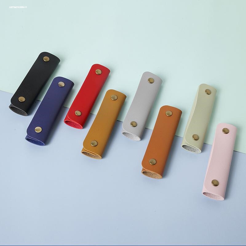 手提套拉手手柄套保护套按扣式皮革手把提手带简约手拎包行李
