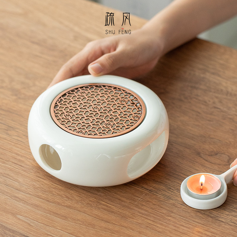 暖茶温茶炉蜡烛煮茶炉玻璃茶壶加热底座明火保温煮茶器陶瓷烤茶炉,餐饮具,茶道/零配,淘宝优惠券,粉丝福利购,淘宝优惠卷