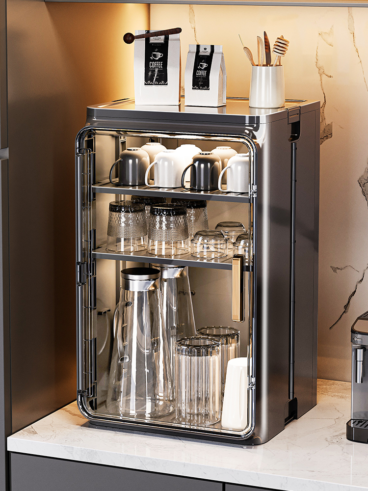 防尘杯架收纳置物架杯子茶杯水杯架子茶具咖啡马克杯放杯子收纳盒