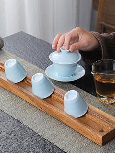 木质杯架杯子展示支架收纳架家用茶杯水杯晾茶沥水置物架创意防霉