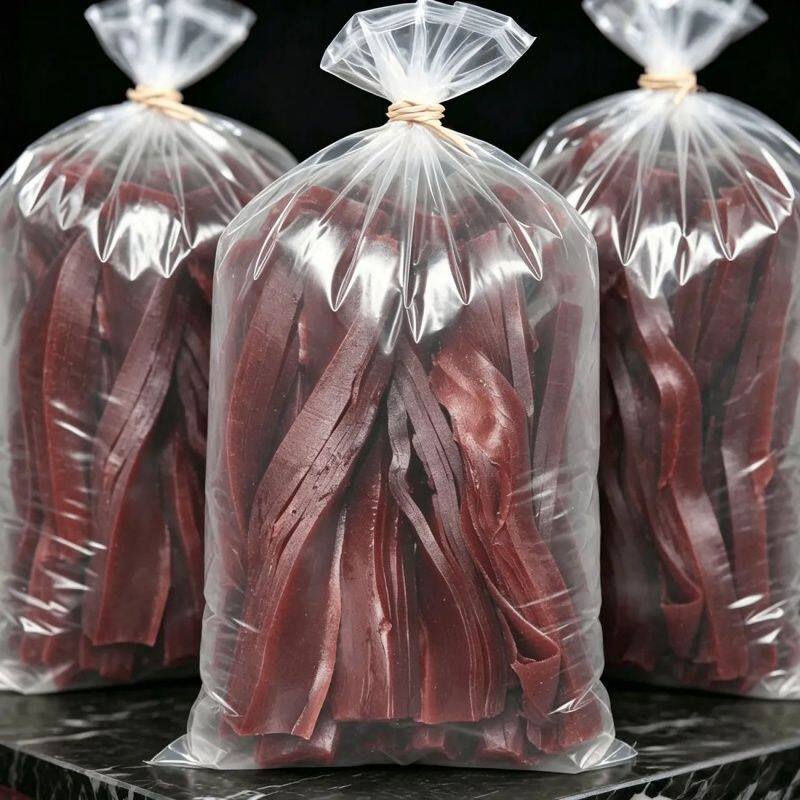 囤货超划算】山楂边角料老式果丹皮山楂卷条片捡漏开味卷零食开胃图片