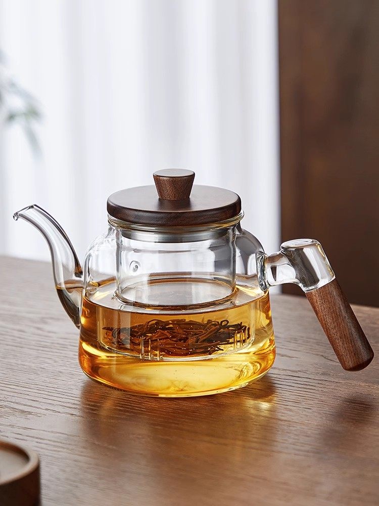 玻璃泡茶壶2025新款家用茶水分离烧水壶耐热煮茶功夫茶具专用套装