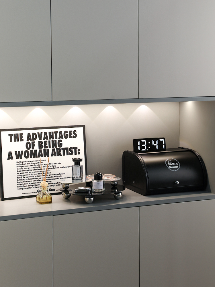 轻奢玄关放钥匙的收纳盒装饰品摆件进门鞋柜上置物架入户客厅家居