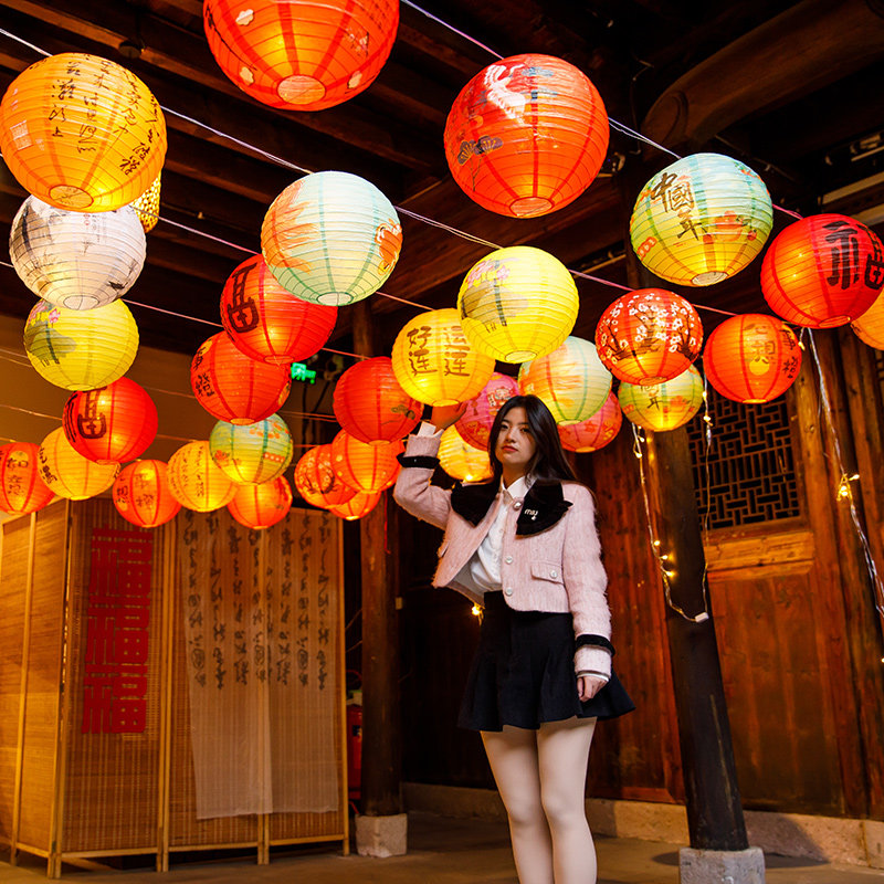 春节新年灯笼挂饰装饰品元宵插电发光花灯过年场景布置猜灯谜灯笼,节庆用品/礼品,灯笼,淘宝优惠券,粉丝福利购,淘宝优惠卷