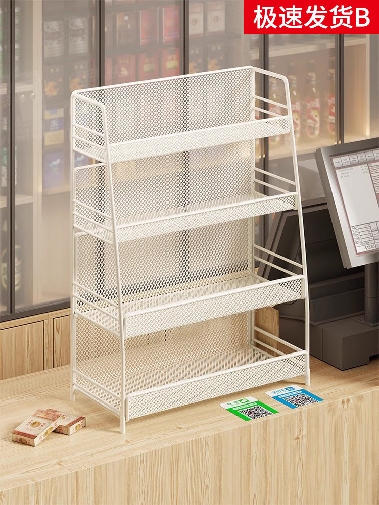 超市台面零食小货架烟架展示架便利店收银台口香糖小型桌面置物架,商业/办公家具,超市货架,淘宝优惠券,粉丝福利购,淘宝优惠卷