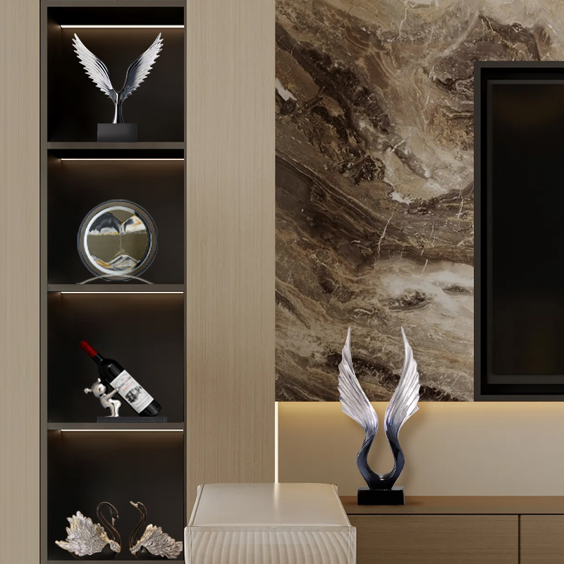 大展宏图摆件室内玄关办公室酒柜客厅电视柜轻奢装饰品创意摆设