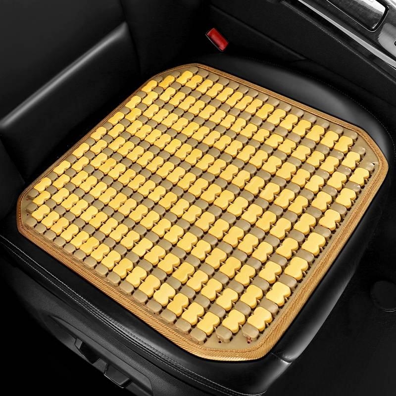 夏季凉垫汽车坐垫竹席单片夏天透气货车座垫全包围竹子竹片降温垫
