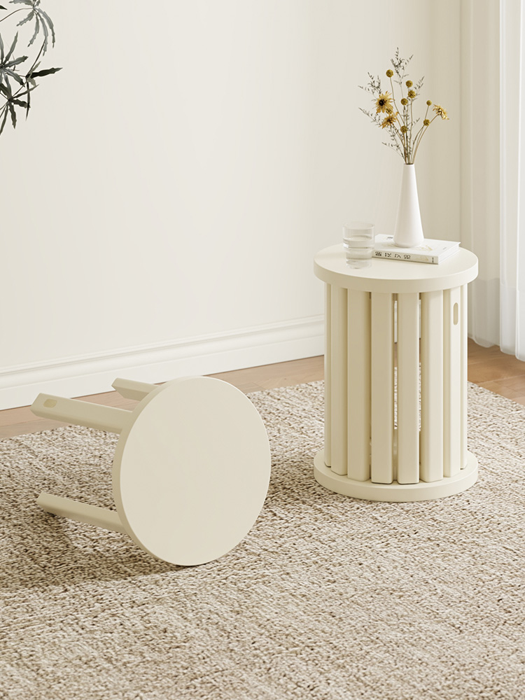 多功能组合凳子可叠放堆堆凳家用备用易收纳实木小板凳餐椅圆凳