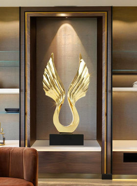现代轻奢大展宏图摆件客厅玄关电视酒柜办公室高级感档家居装饰品