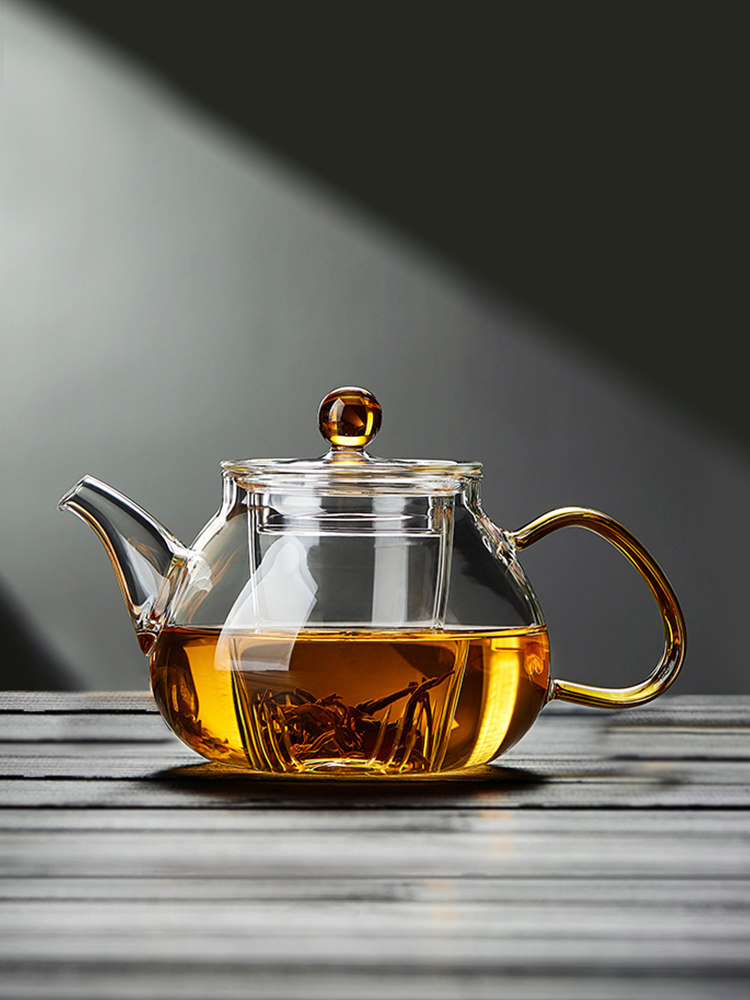 玻璃茶壶耐高温加厚茶水分离家用2025新款高硼硅泡茶壶功夫红茶具,餐饮具,茶壶,淘宝优惠券,粉丝福利购,淘宝优惠卷