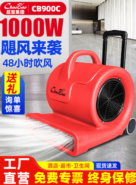 白云超宝吹地机商用鼓吹风机强力地面吹干机卫生间地毯厕所CB900C