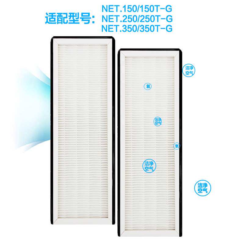 新风系统新风机NET150 250350过滤网 高效HEPA滤芯 除PM2.5