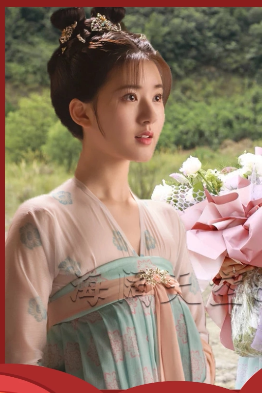 高档影视剧长歌行李乐嫣公主同款古装齐胸襦裙赵露思唐朝舞蹈演出