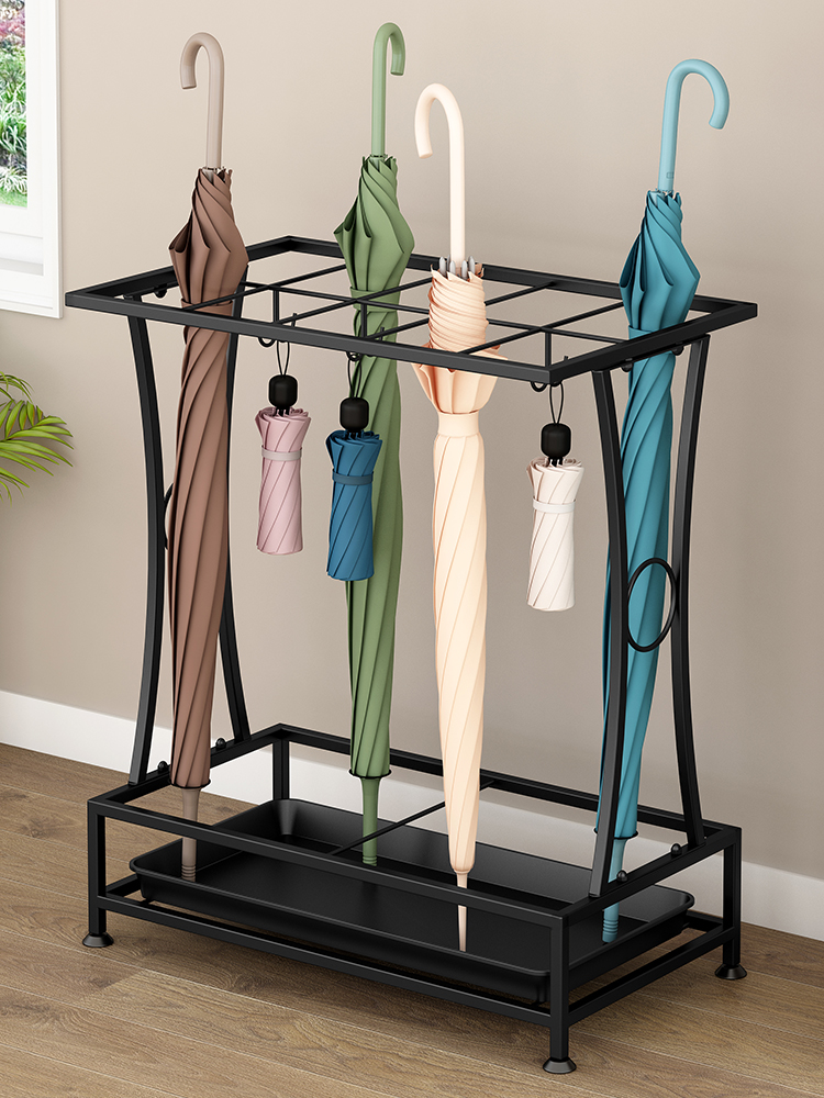 酒店大堂办公室公司门口雨伞架收纳桶筒家用商用挂放伞存放置物架