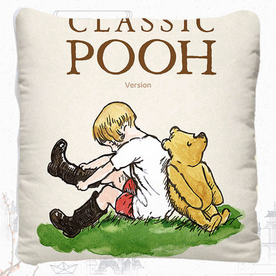 高档小维尼熊 Winnie the Pooh 维尼熊 抱枕被 床上小被子靠垫抱