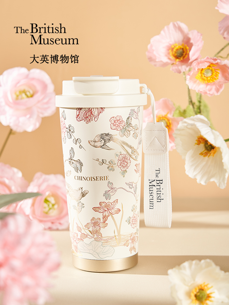 大英博物馆咖啡杯保温杯情侣水杯子毕业礼物送闺蜜女生生日礼物