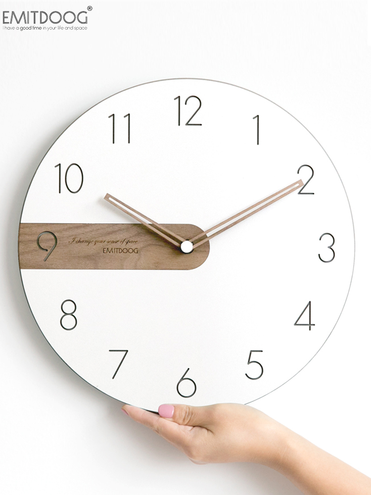 北欧轻奢网红钟表挂钟客厅家用现代简约创意大气时尚墙面艺术装饰