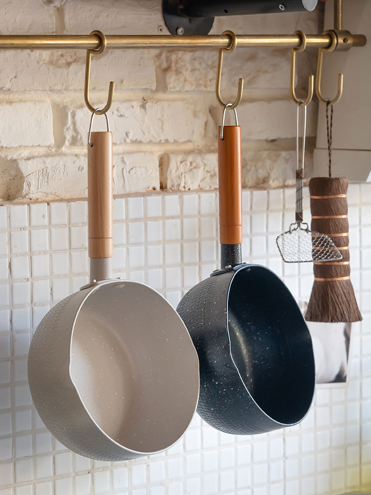 日食记日式雪平锅不粘锅一人食小锅家用煮方便面泡面汤锅热牛奶锅