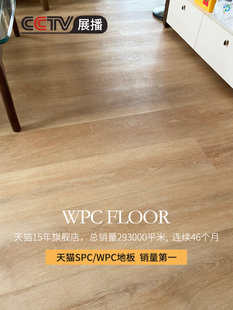 龙叶WPC-20新型家用防水地暖spc石塑pvc木塑复合木地板锁扣拼加厚