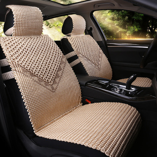 2025新款 通用座套 纯手编冰丝汽车坐垫夏季 凉垫夏天透气车垫子四季