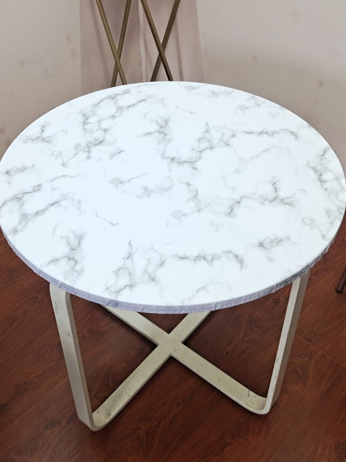 大理石纹茶几布松紧带全包边圆几垫小圆桌布防水防烫免洗台布桌套,居家布艺,茶几垫,淘宝优惠券,粉丝福利购,淘宝优惠卷