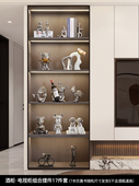 贝汉美无障碍豪华酒柜装 饰摆件典雅现代客厅家庭办公室典雅典雅