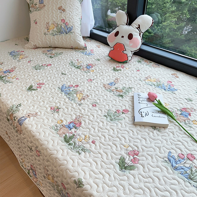 2025新款全棉飘窗垫四季通用可机洗窗台垫子网红主卧阳台坐垫定制