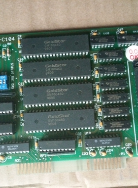 原装摩2O2XA C104/ISA 4口232多串口卡 IAS多串口卡 MXA-C104
