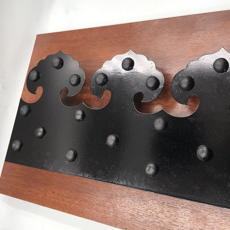 仿古大门铜铁条刻花铁皮压条装饰门条中式包角对开门如意配件包边,基础建材,小拉手,淘宝优惠券,粉丝福利购,淘宝优惠卷