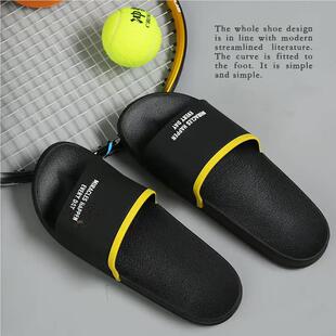 日式家居浴室拖鞋女卧室防滑TPR情侣拖鞋夏季沙滩时尚男士加厚鞋