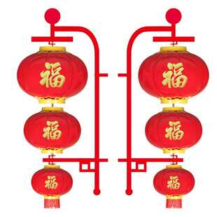 灯笼led路灯广告牌灯箱景观灯杆连串道塑太阳能吸三景观户外灯笼