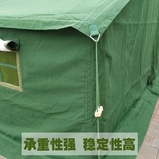 厂户外野营外雨防撕裂三层防野露营工程施工棉班用指HFC挥帐篷家