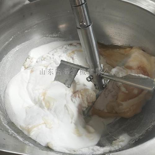 大型熬糖星搅拌炒锅行 麦芽糖自动炒糖机lz-rq器 炒机糯砂米糖白