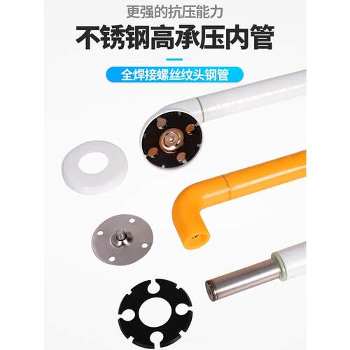 一字型安全扶手卫生间浴室楼道栏杆无障碍防摔拉手马桶扶手不锈钢