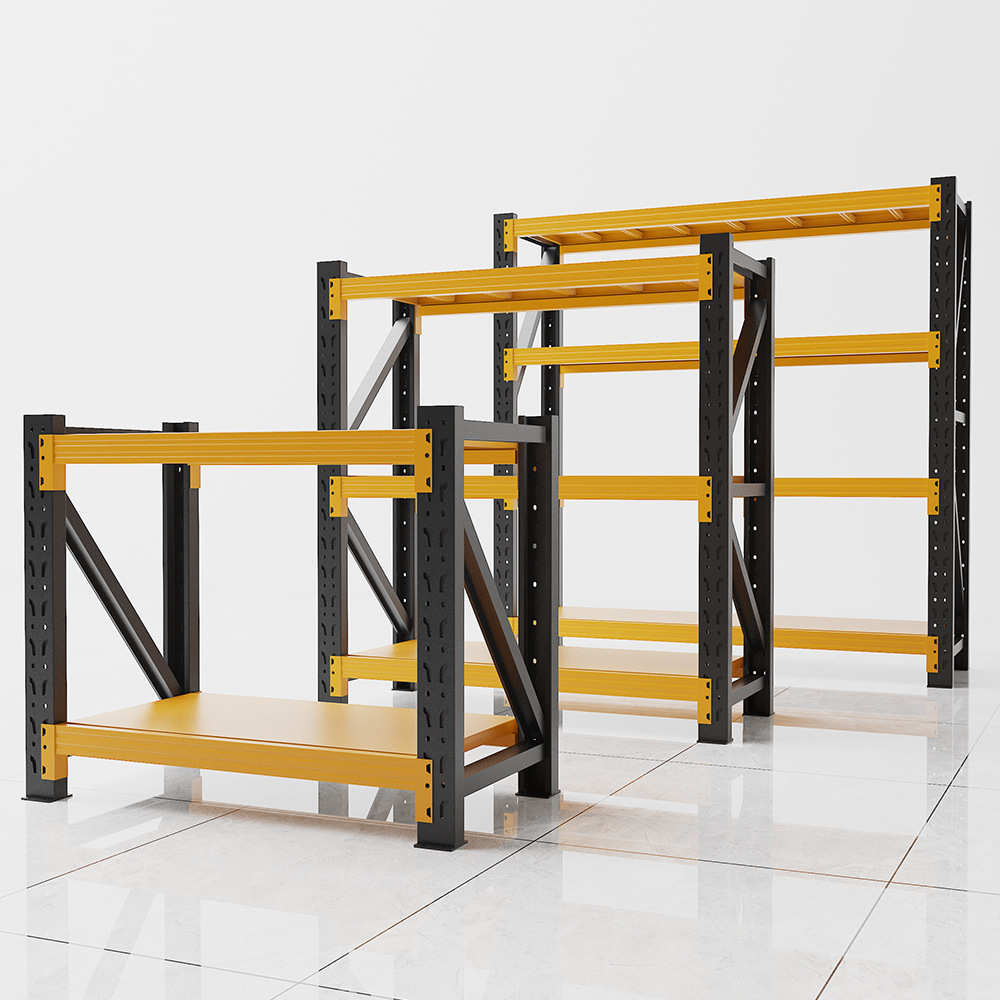 加厚仓储货架仓库快递超市家用储物架多层置物架重型货物收纳铁架