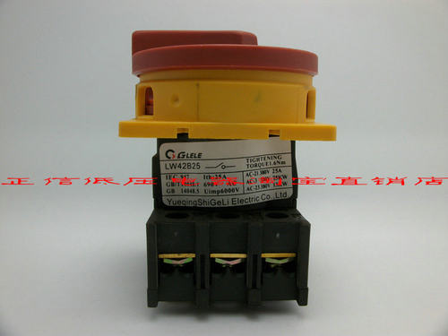 原装正品 组合开关 凸轮开关 LW42B25-1016/L电源切断开关3P/25A