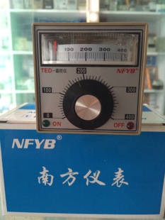 2001 指针式 E型 300℃400℃ 温控仪 K型CU50 温州南方仪表TED