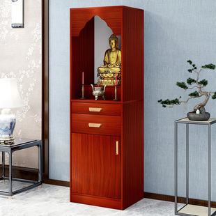 佛龛供台家用立柜带门经济型观音财神台供奉柜现代供桌客厅佛堂