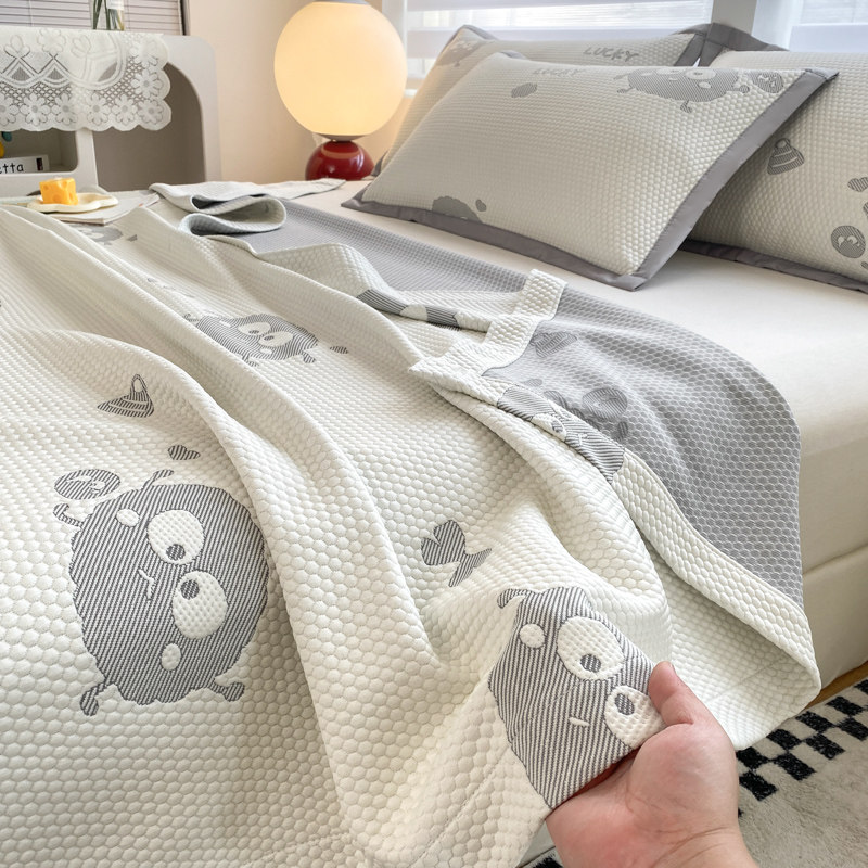 夏季盖毯冰丝毯子夏凉被办公室午睡薄款小毯子凉感毛巾被空调毯子,床上用品,休闲毯/毛毯/绒毯,淘宝优惠券,粉丝福利购,淘宝优惠卷