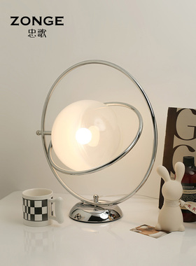 ins Wind创意旋转行星台灯装饰轻奢家居卧室床头柜夜灯玄关装饰