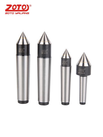 zoto 高精度合金固定顶针磨床外圆1#2#3#4#5号莫氏死顶针车床尾座