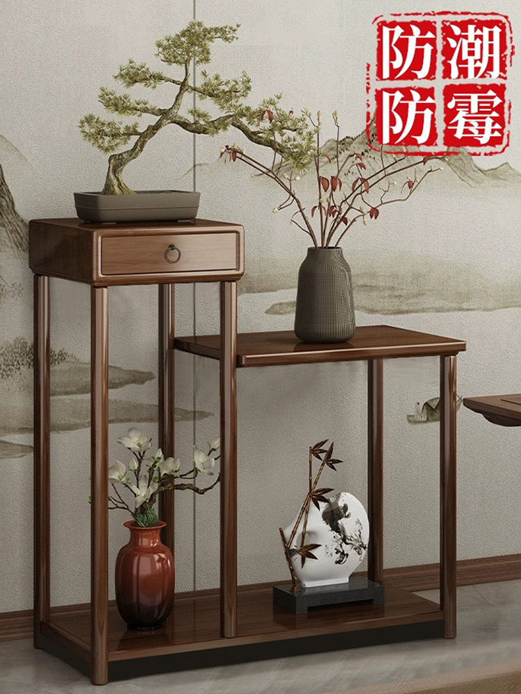 摆件置物架小花架2023新款花盆架子客厅落地式室内绿萝植物摆放架