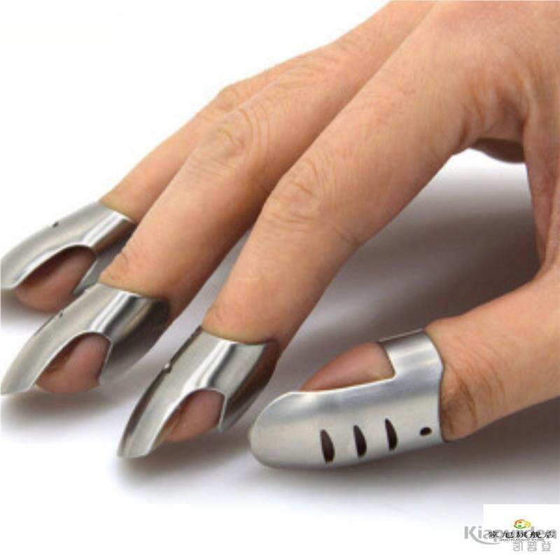 【官方旗舰】手大母指铁指甲盖儿摘菜用假指甲套保护套剥壳掐择菜