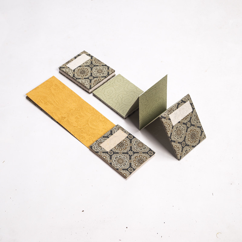 秋凝斋宣纸册页本空白小楷书法半生半熟万年红洒金双层加厚抄经本