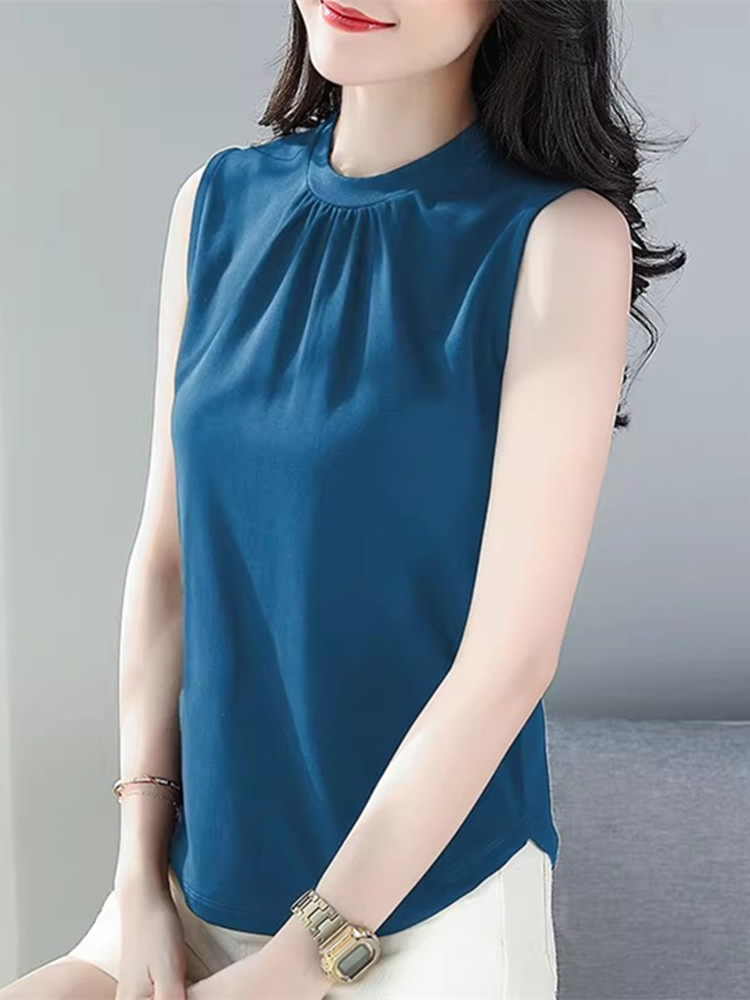 背心吊带女2026夏季新款宽松显瘦大码女士坎肩T恤内搭无袖上衣薄