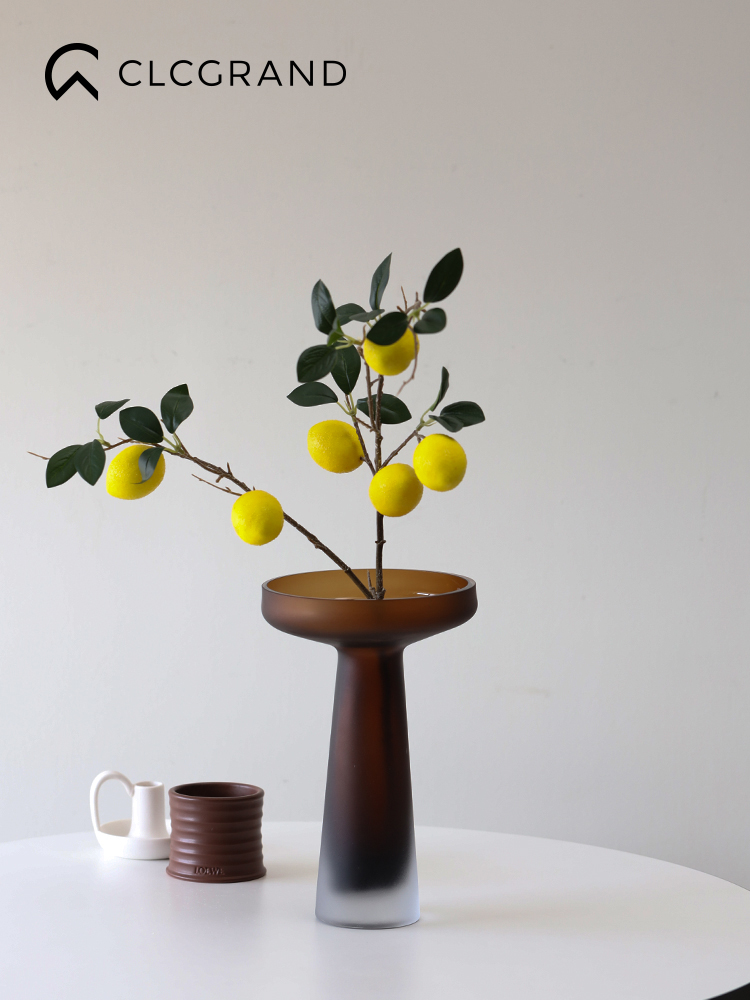 花瓶高级感客厅桌面干花插花装饰品摆件轻奢高档电视柜样品间摆设