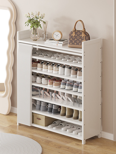 架折叠简易多层防尘收纳鞋 家用门口2025新款 鞋 免安装 柜入户门 爆款