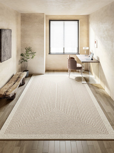 书房地毯方形书桌学习电脑滚轮椅子转椅专用防滑加厚卧室隔音地垫